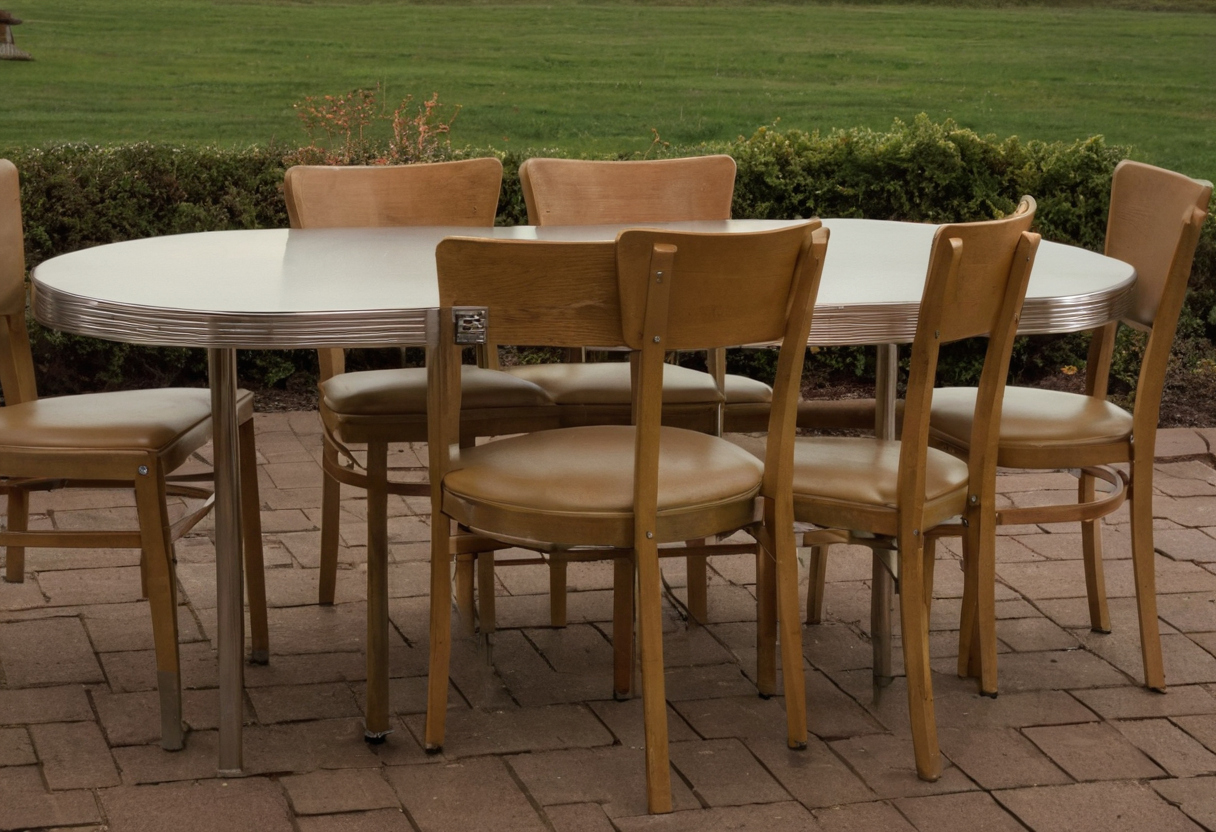 Commercial test reports and warranties must apply to the exact diner-chair configuration editorial visual